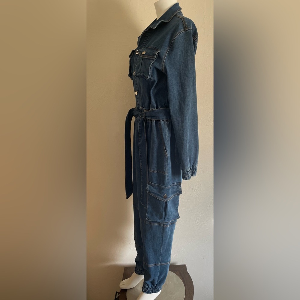 Denim Blue Women's Jumpsuit